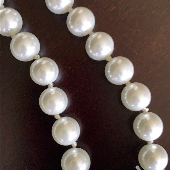 🌺 FREE WITH PURCHASE Talbots Belt- Glass beads Ribbon tie belt SZ L - Picture 4 of 4